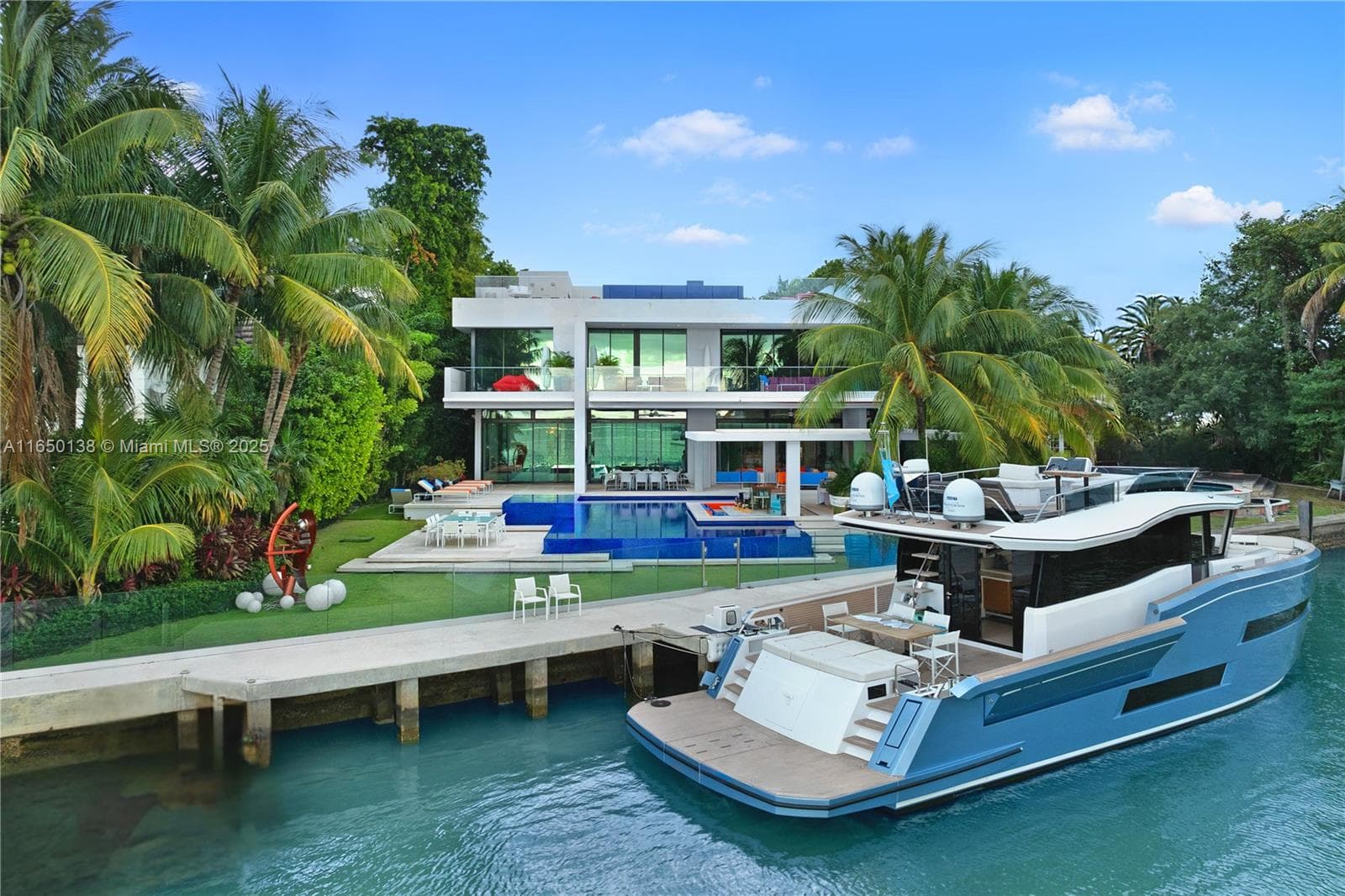 Single Family Residence at 5004 N Bay Rd, Miami Beach FL 33140