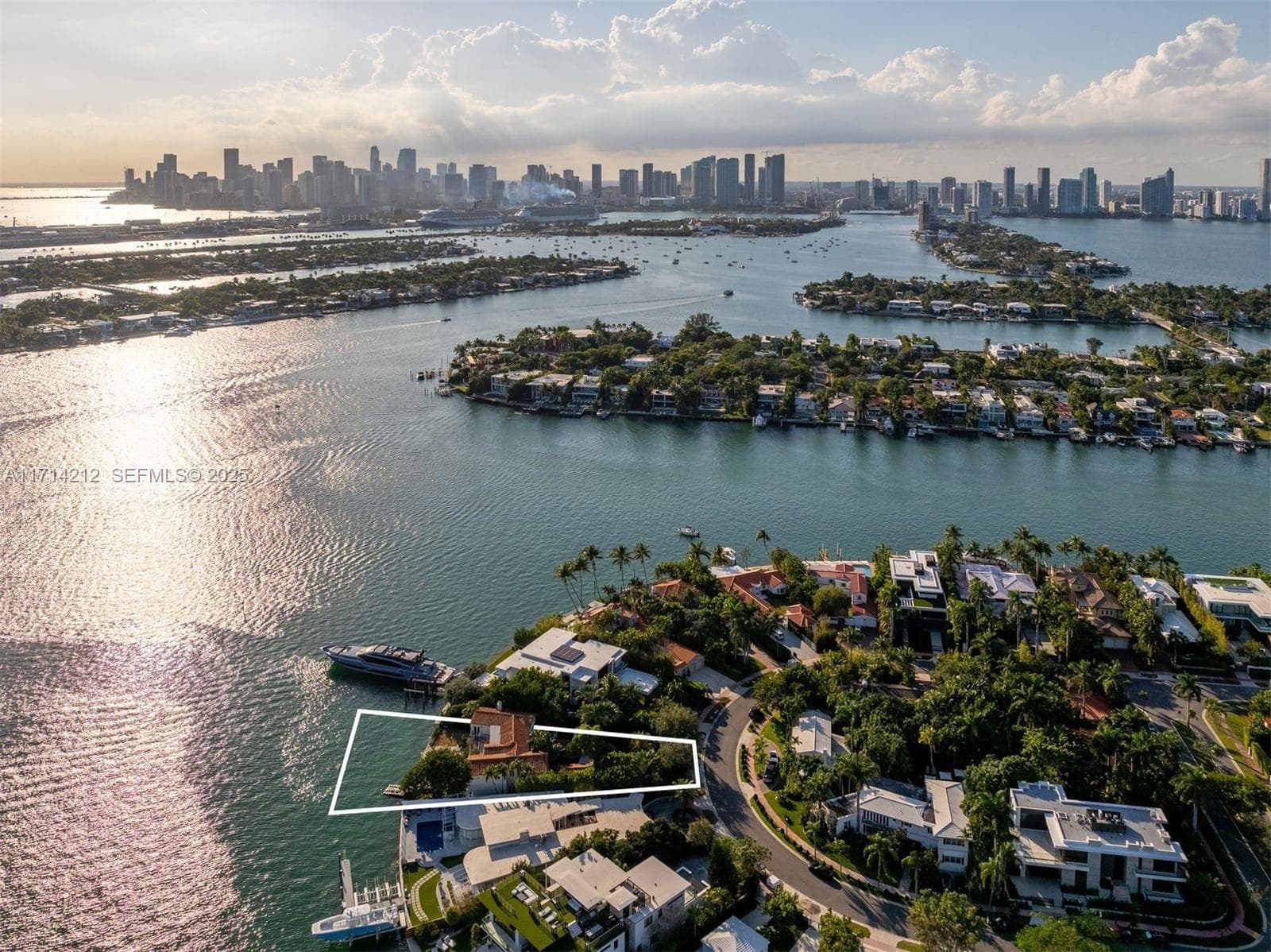 Single Family Residence at 11 E Rivo Alto Dr, Miami Beach FL 33139