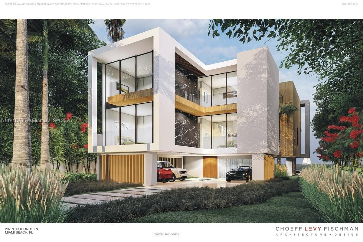 Single Family Residence at 297 N Coconut Ln, Miami Beach FL 33139