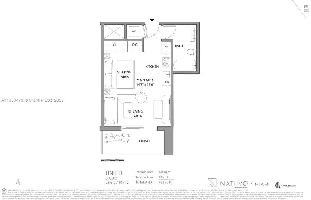Condominium at 159 NE 6th ST # 3412, Miami FL 33132