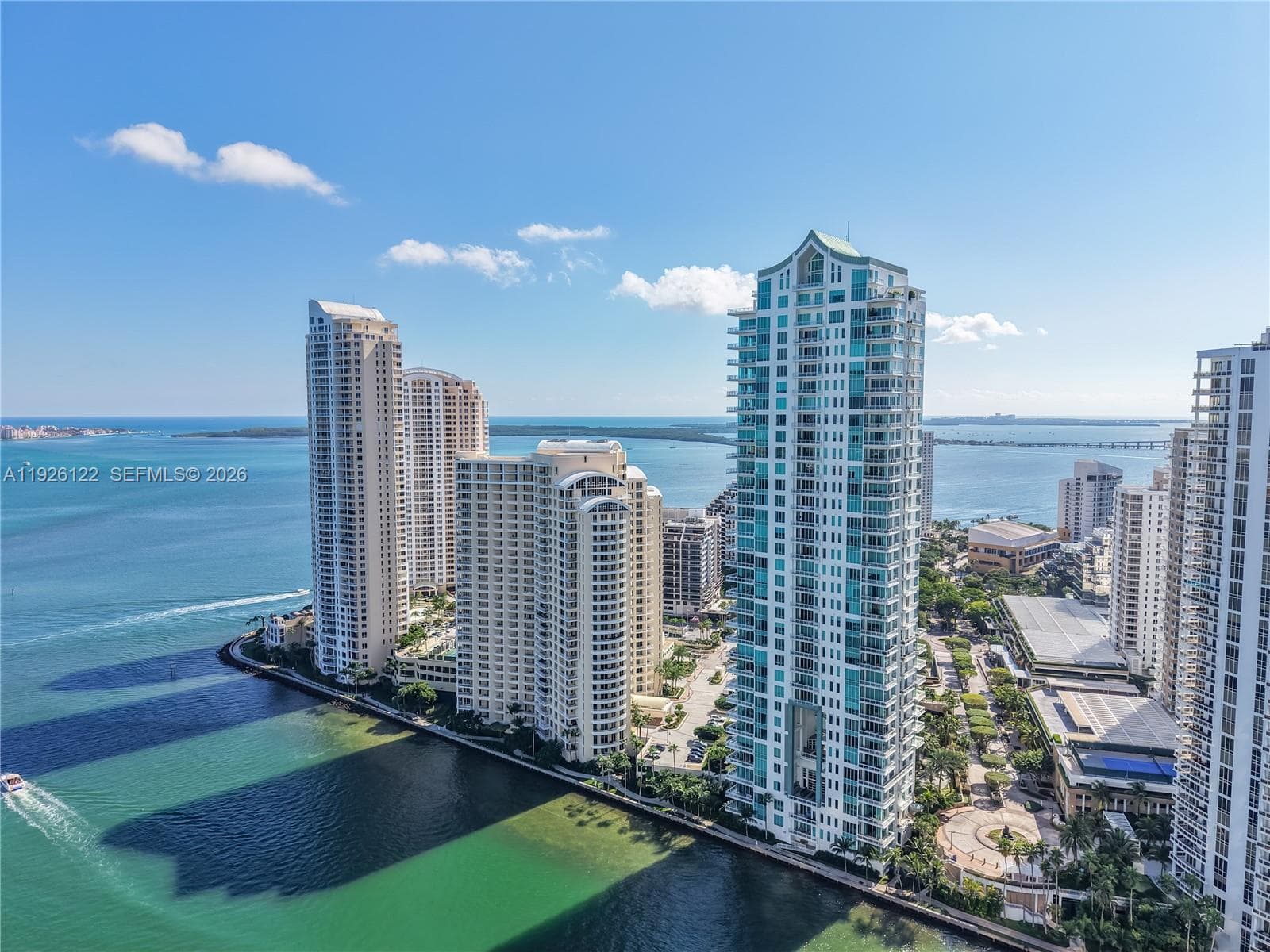Condominium at 900 Brickell Key Blvd # 803, Miami FL 33131