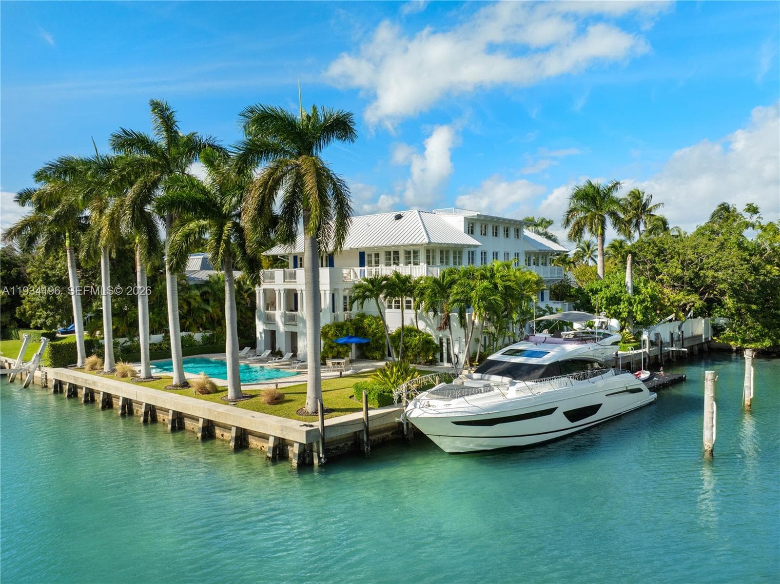 Single Family Residence at 100 Cape Florida Dr, Key Biscayne FL 33149