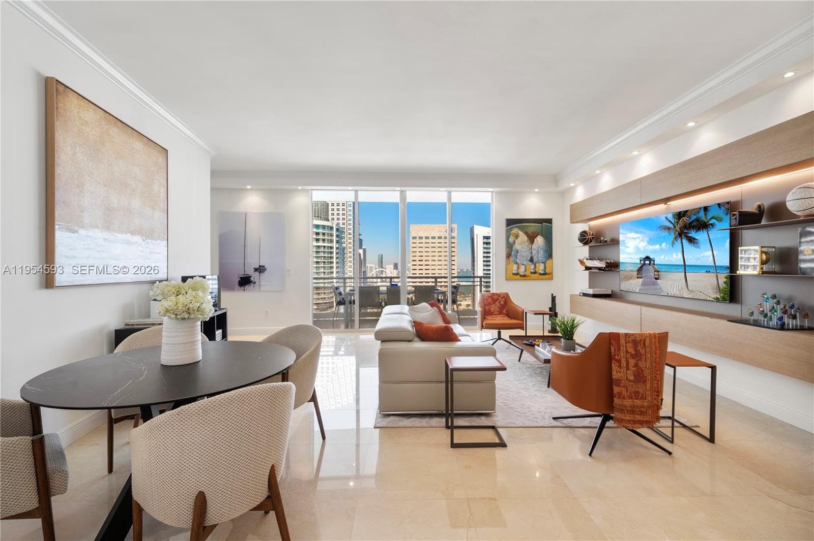 Condominium at 901 Brickell Key Blvd # 3706, Miami FL 33131