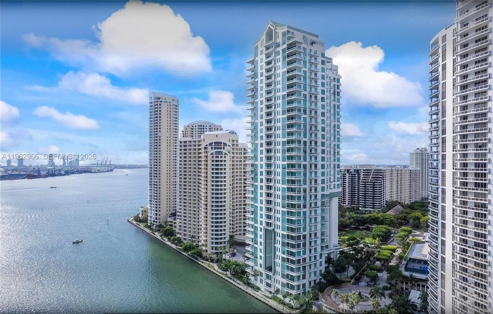 Condominium at 900 Brickell Key Blvd # 1101, Miami FL 33131