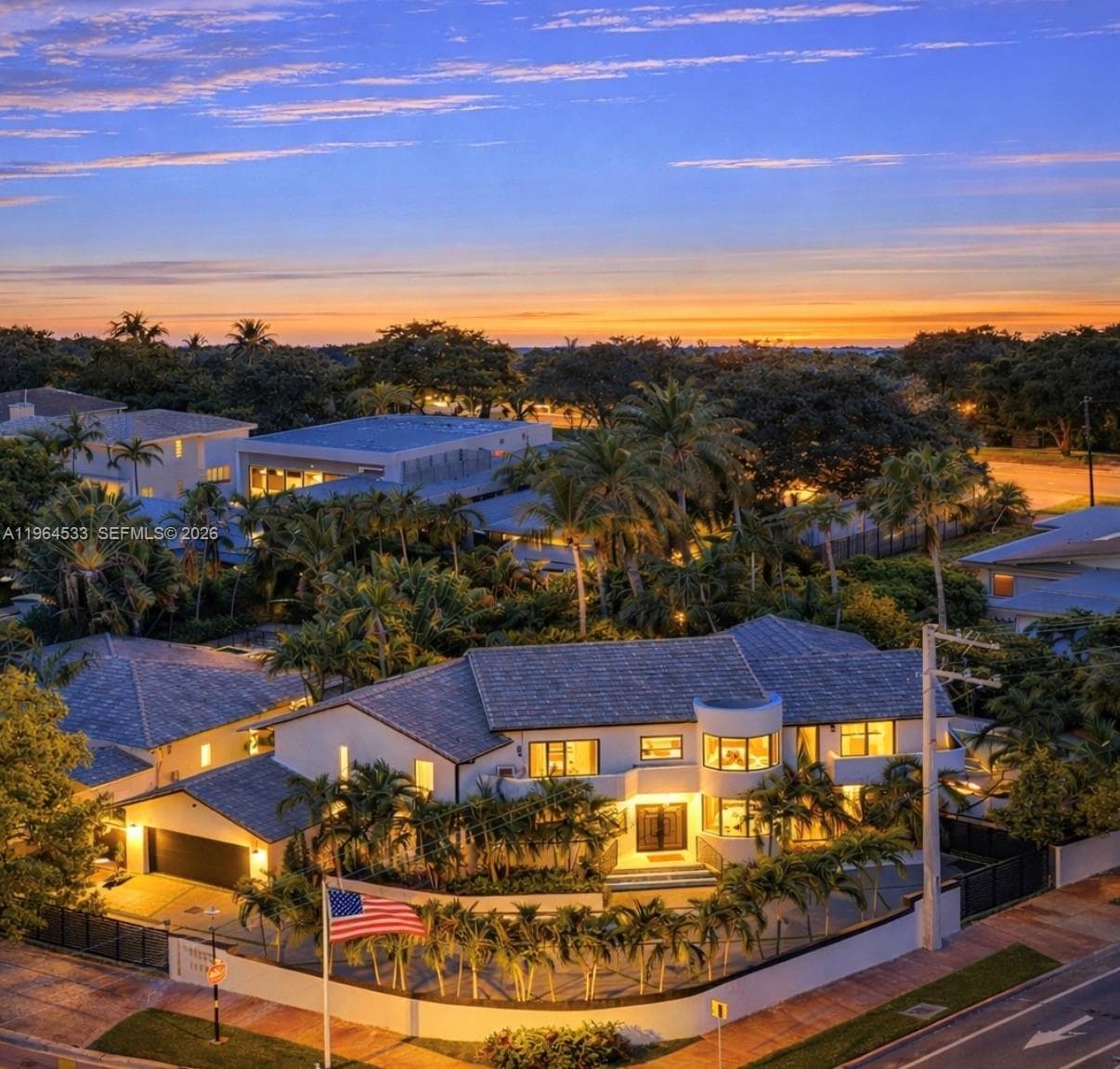 Single Family Residence at 6180 Pine Tree Dr, Miami Beach FL 33140
