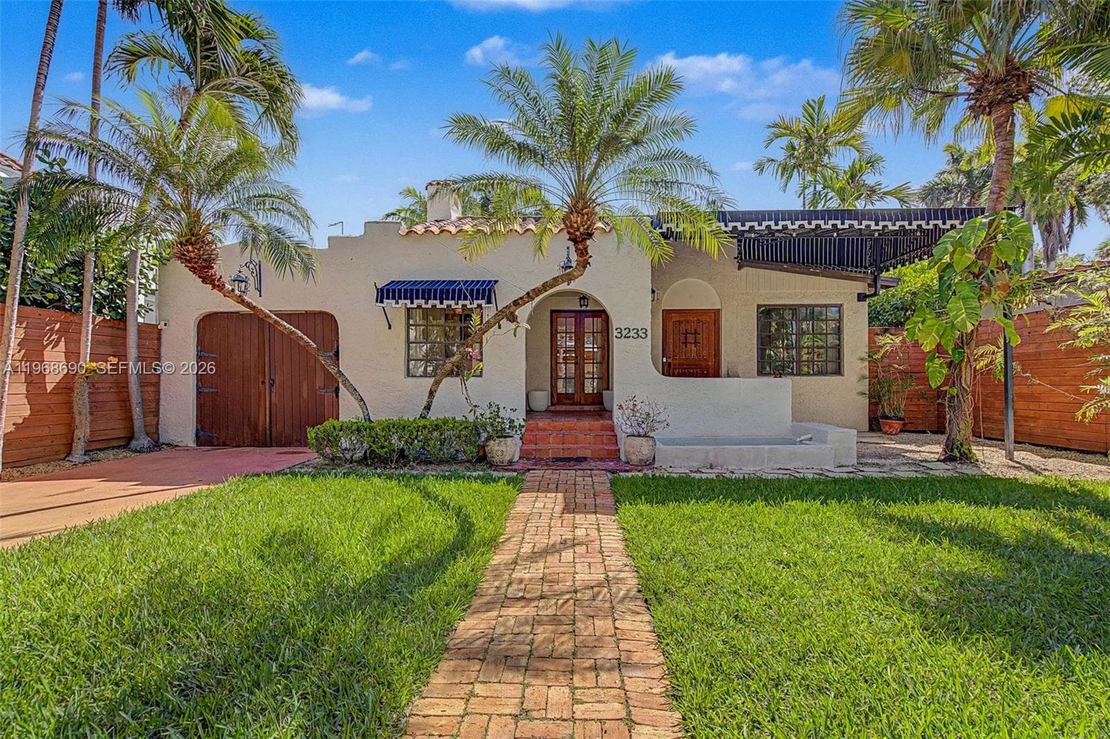 Single Family Residence at 3233 Crystal Ct, Miami FL 33133