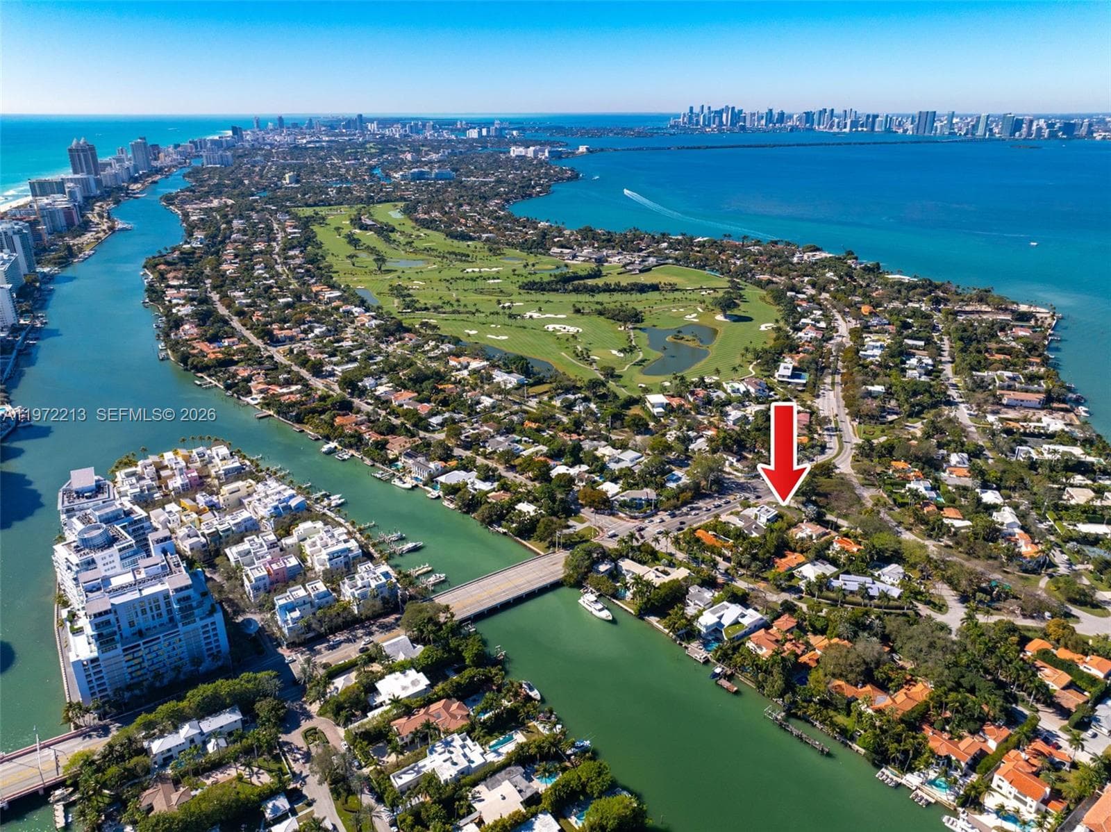 Single Family Residence at 6311 La Gorce Dr, Miami Beach FL 33141