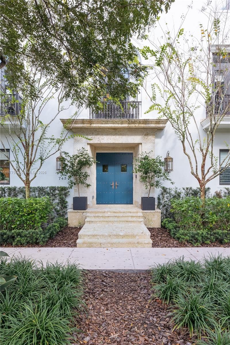 Townhouse at 743 Almeria Ave, Coral Gables FL 33134