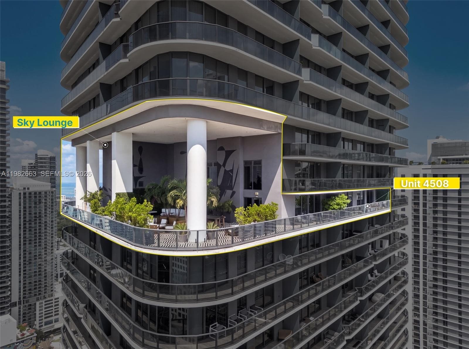 Condominium at 801 S Miami Ave # 4508, Miami FL 33130