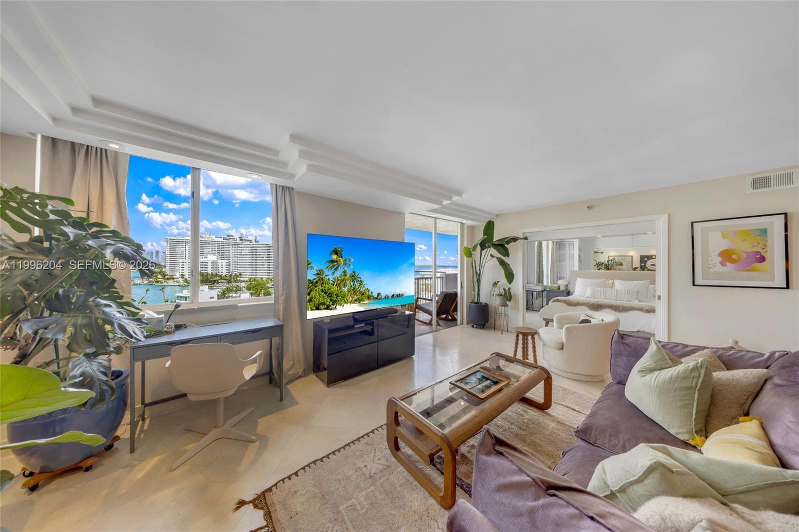 Condominium at 1621 Bay Rd # 802, Miami Beach FL 33139