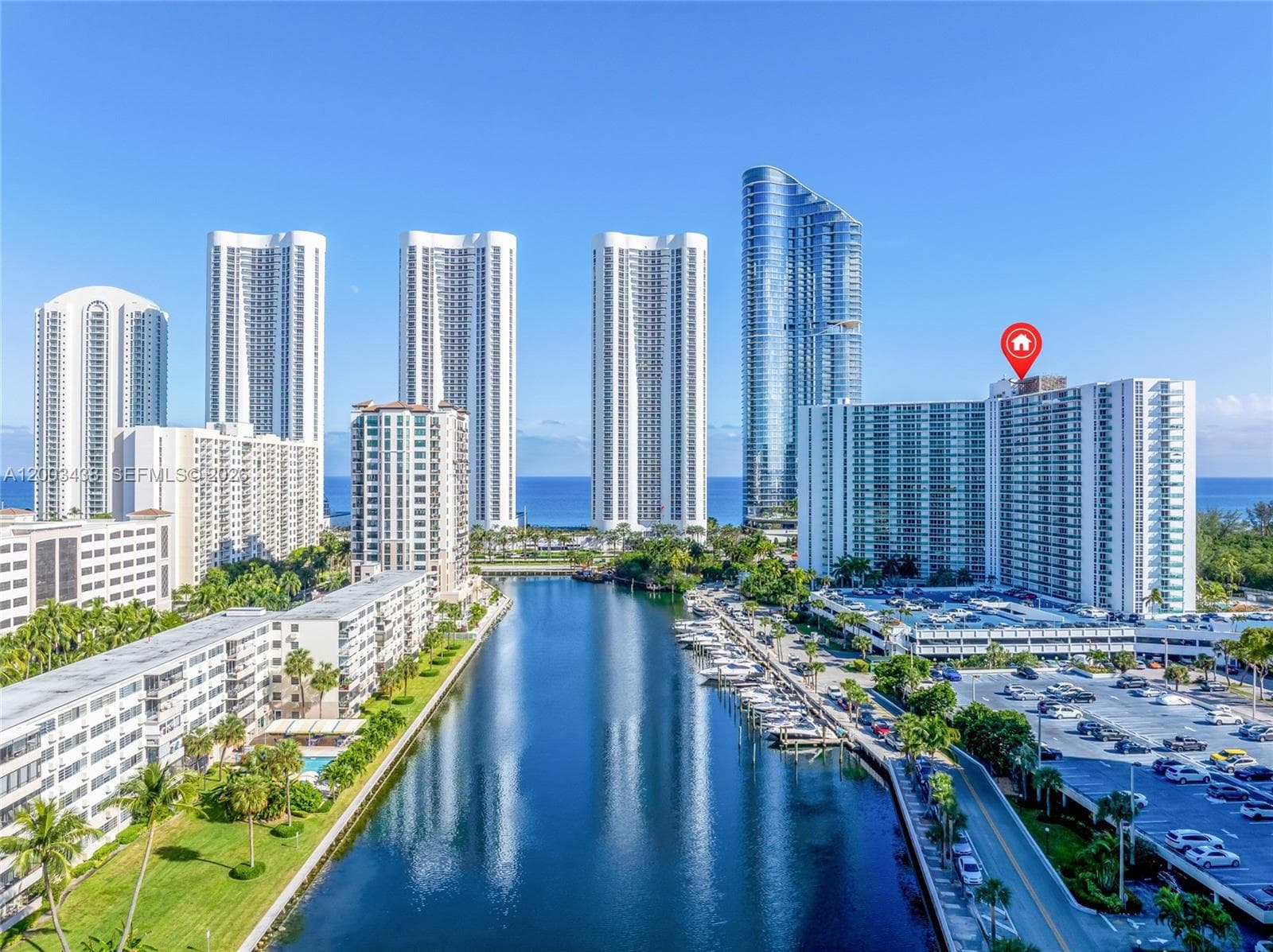 Condominium at 100 Bayview Dr # 606, Sunny Isles Beach FL 33160