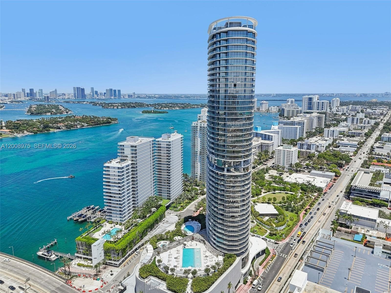 Condominium at 500 Alton Rd. # 3004, Miami Beach FL 33139