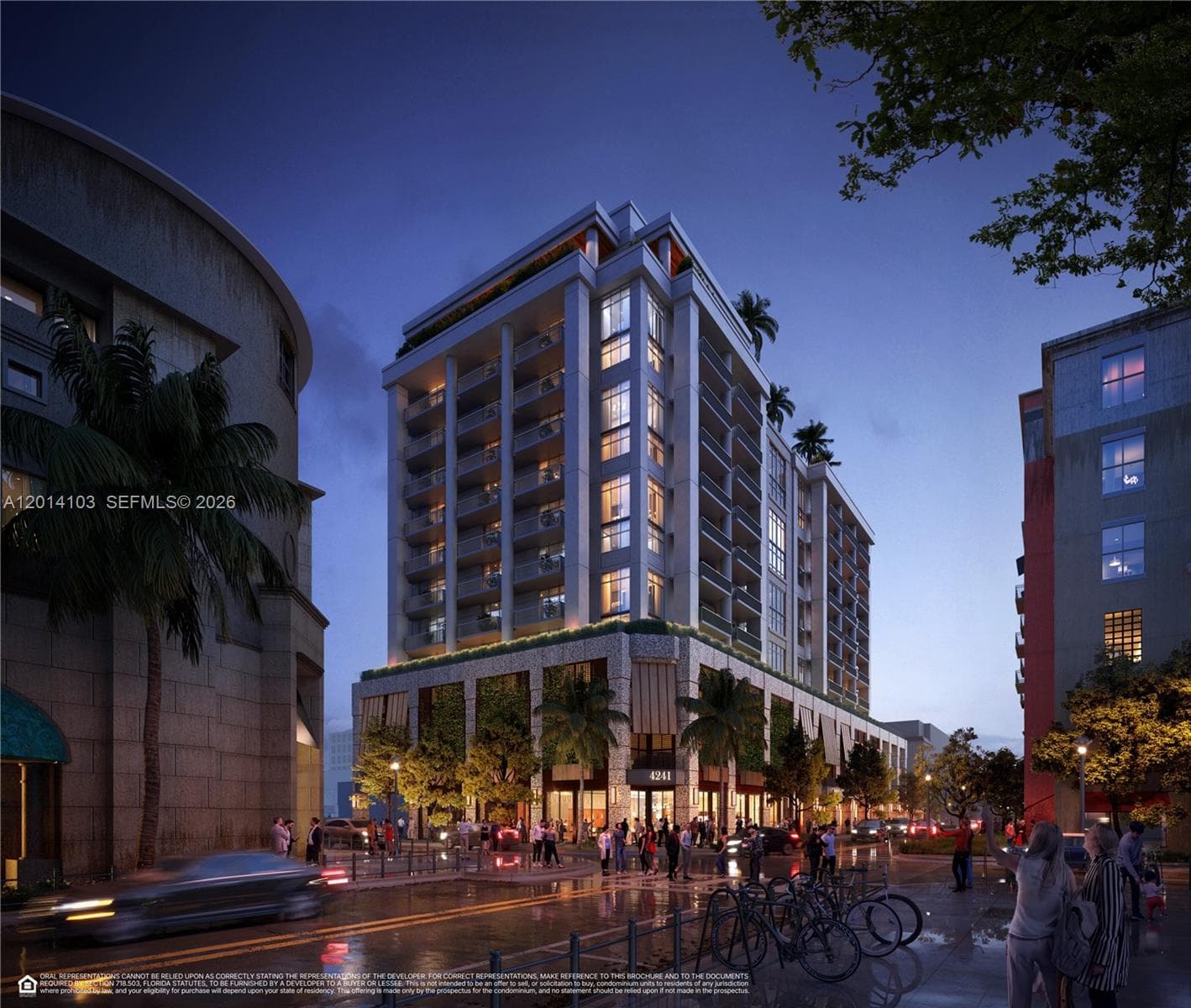 Condominium at 4241 Aurora Street # 1205, Coral Gables FL 33146