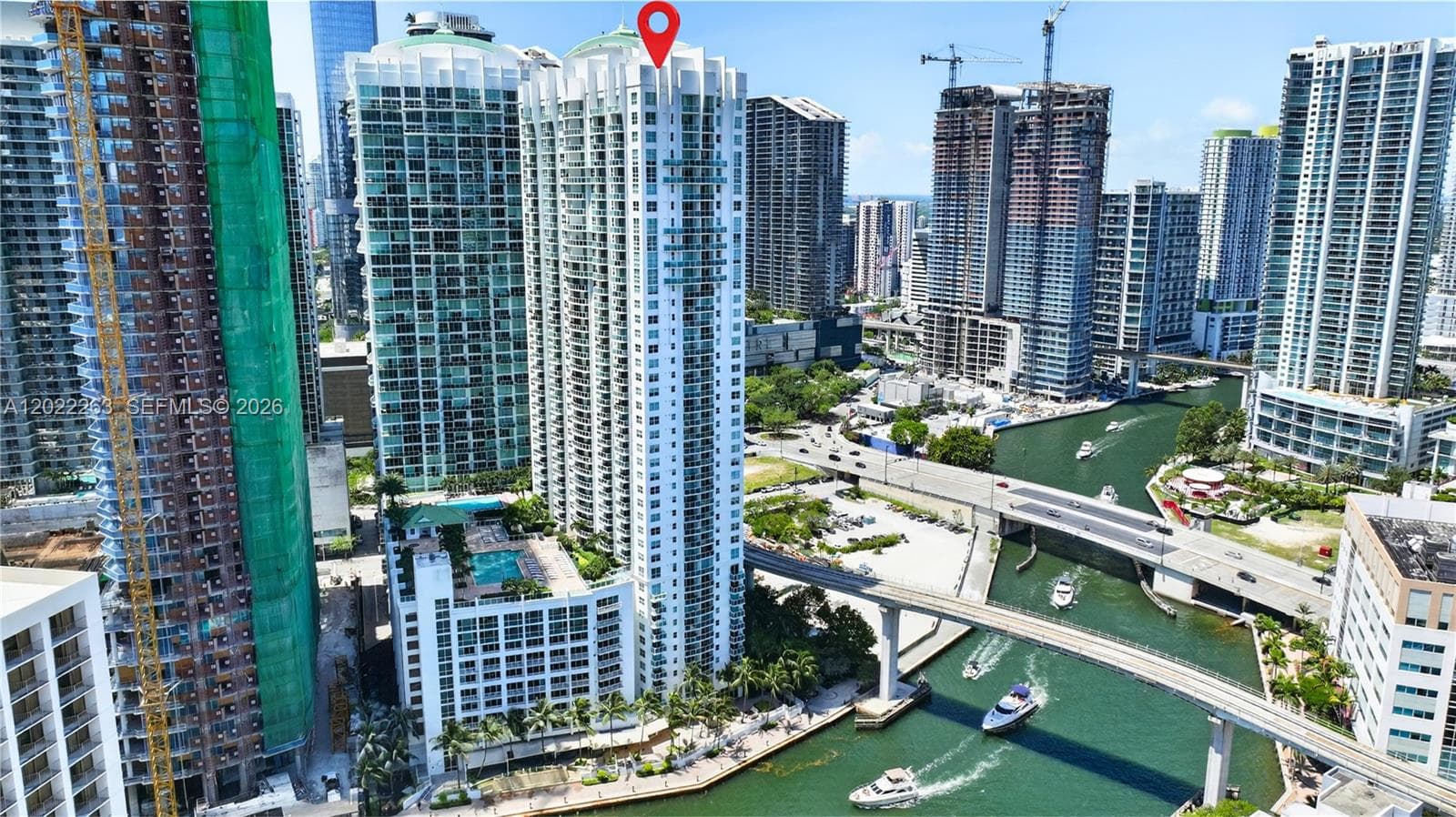 Condominium at 31 SE 5th St # 203, Miami FL 33131