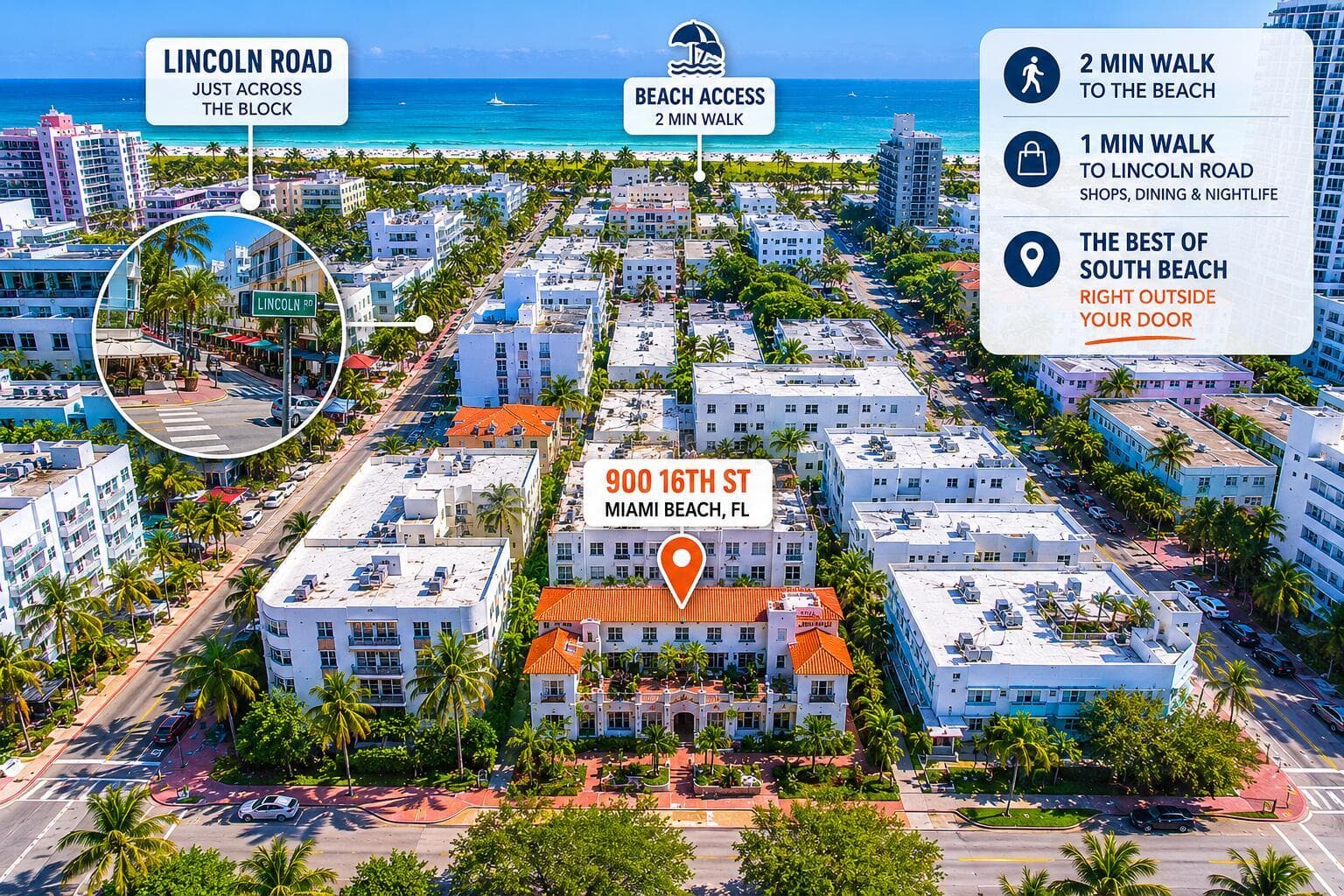 Condominium at 900 16th Street # 102, Miami Beach FL 33139