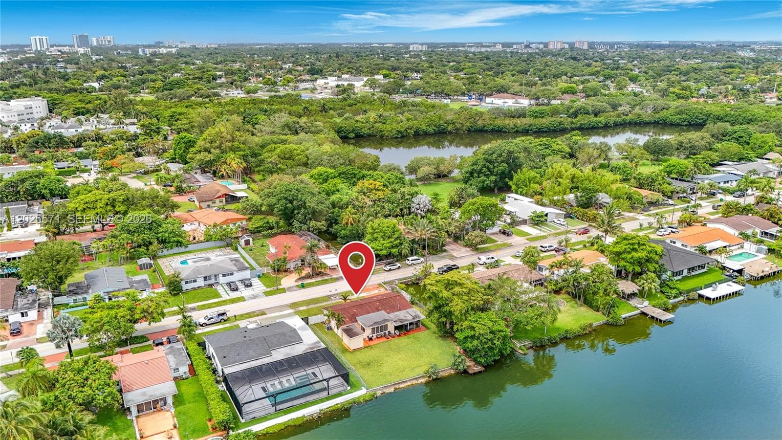 Single Family Residence at 2501 NE 209th Ter, Miami FL 33180