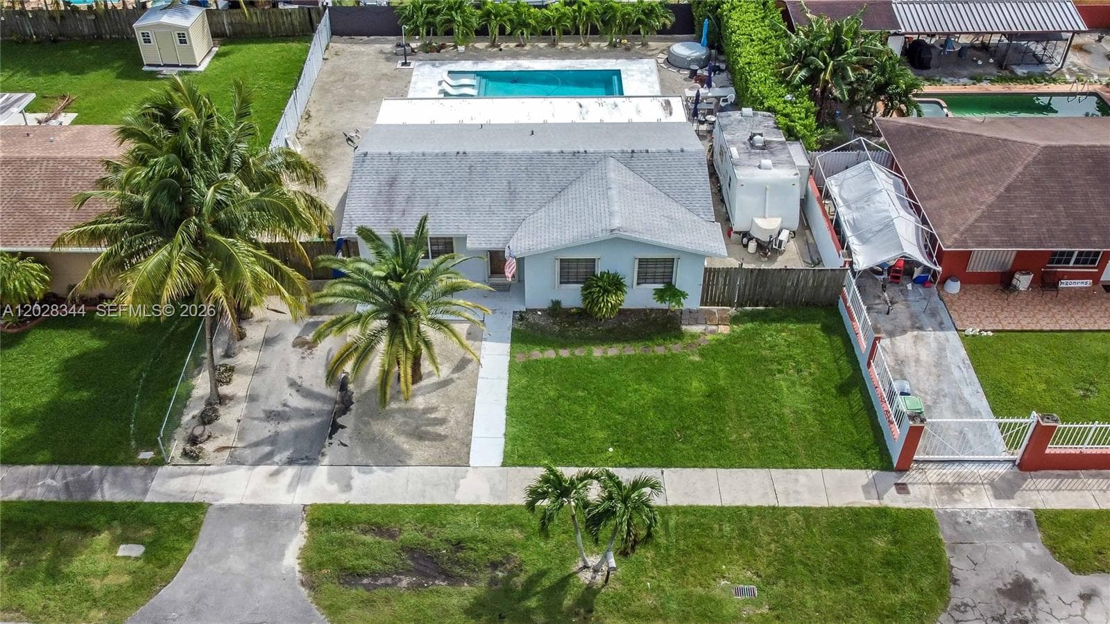 Single Family Residence at 12100 SW 181st Ter, Miami FL 33177