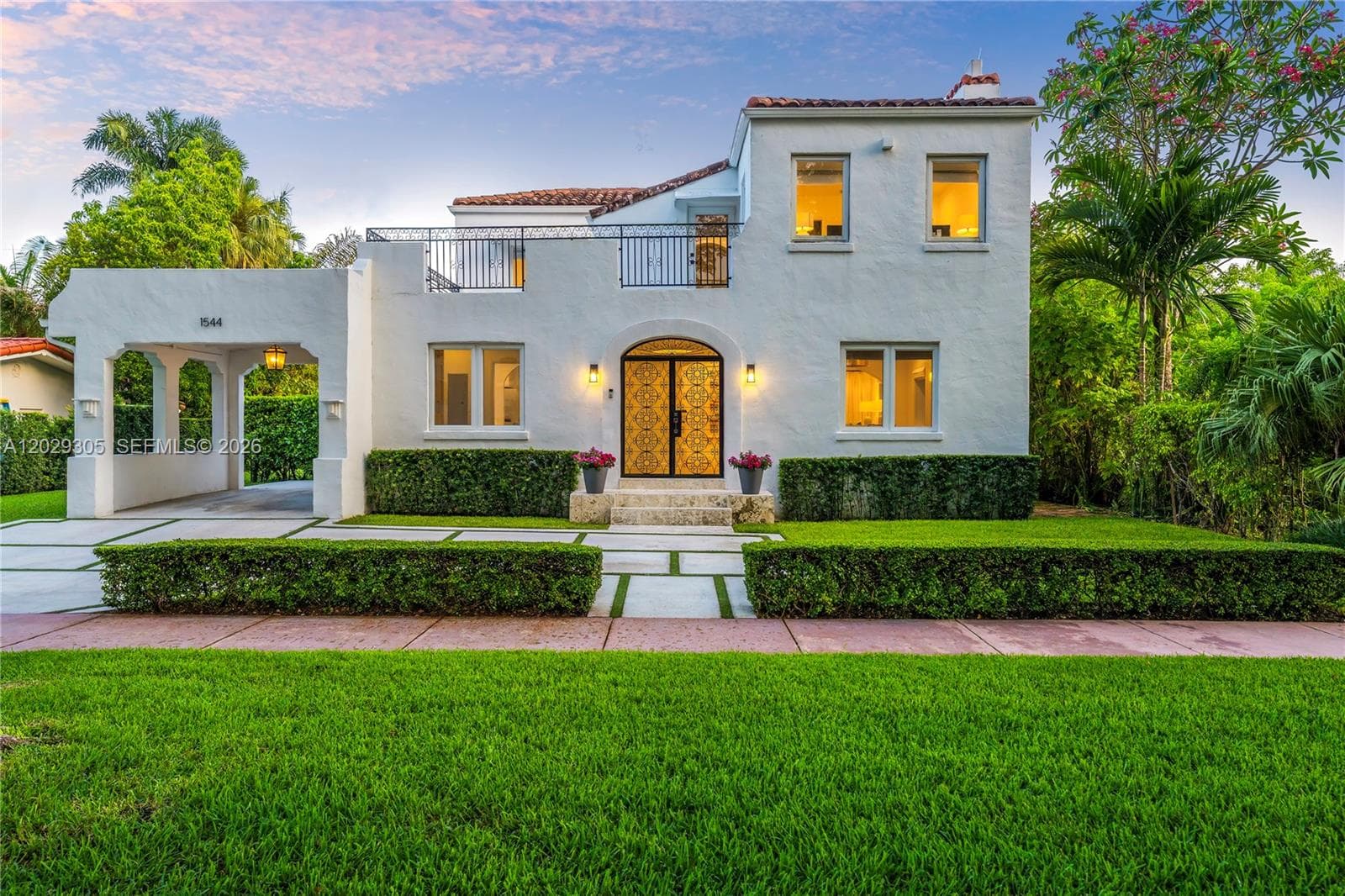 Single Family Residence at 1544 Plasentia Ave, Coral Gables FL 33134