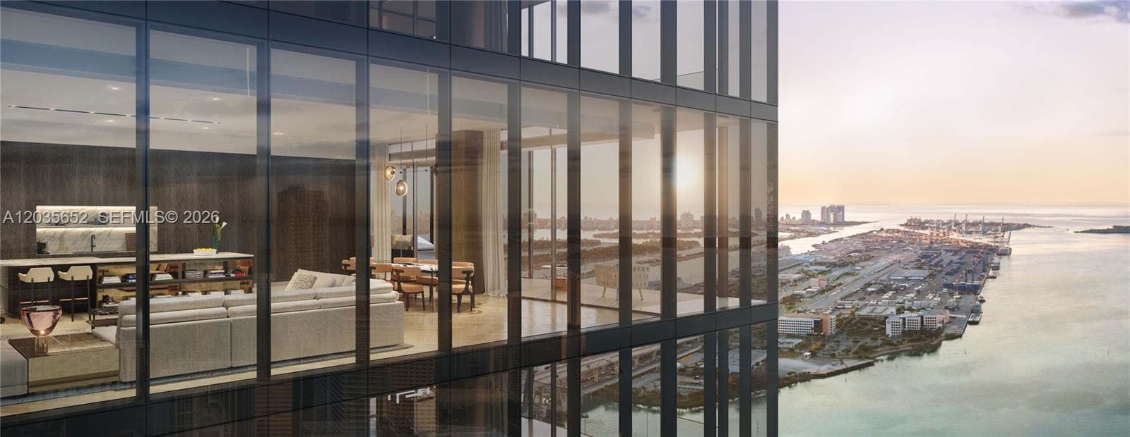 Condominium at 300 N Biscayne Boulevard # 8401, Miami FL 33132
