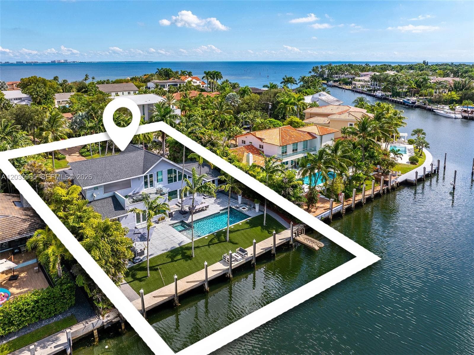Single Family Residence at 6944 Sunrise Ter, Coral Gables FL 33133