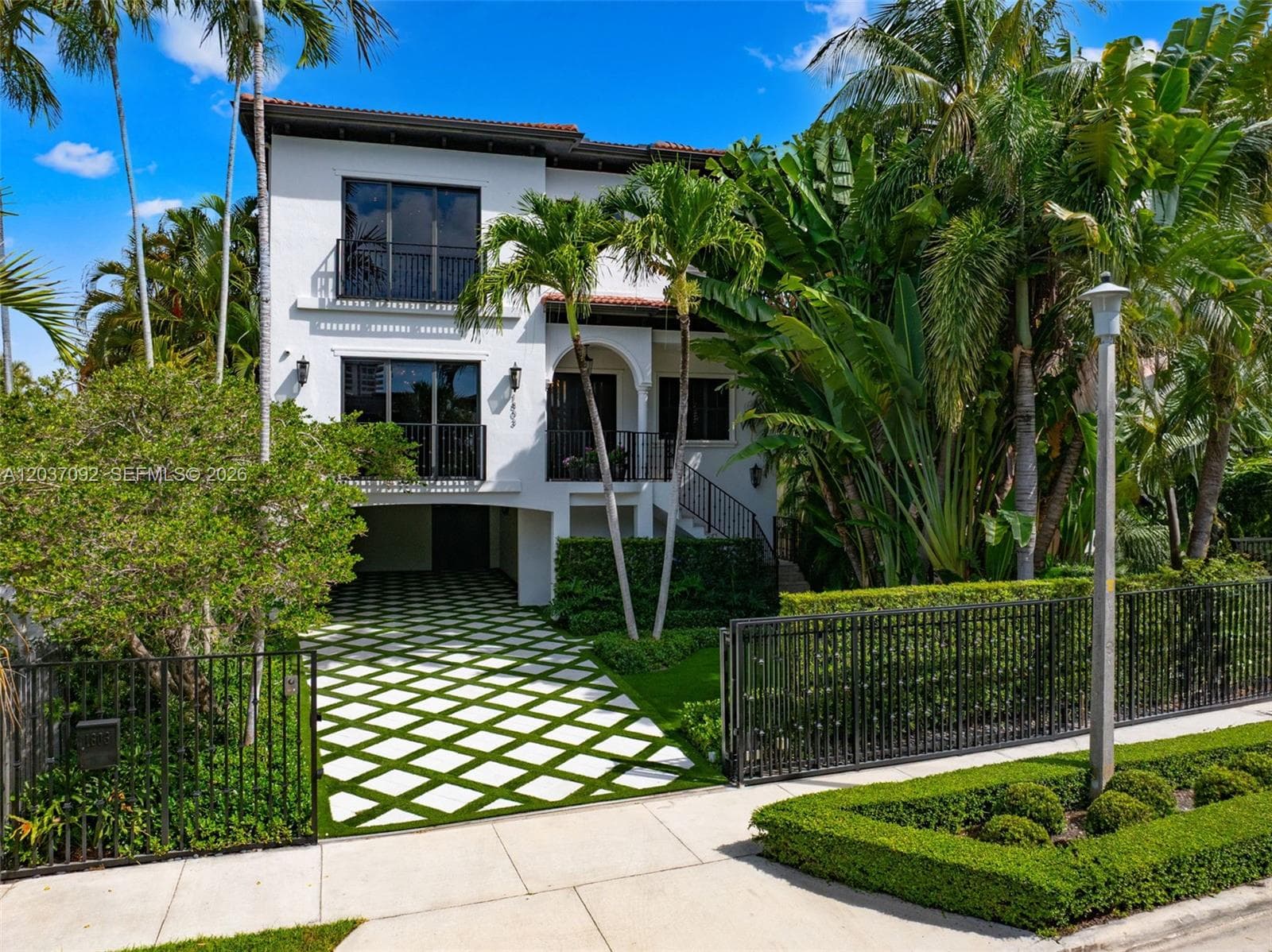 Single Family Residence at 1803 S Bayshore Ln, Miami FL 33133