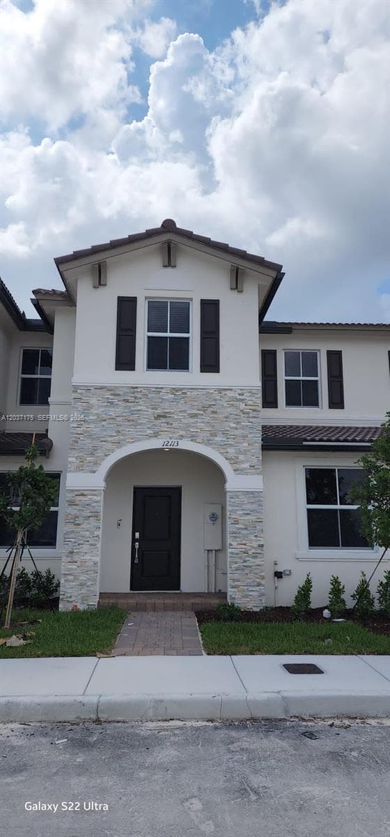 Townhouse at 12113 NW 23rd Court, Miami FL 33167