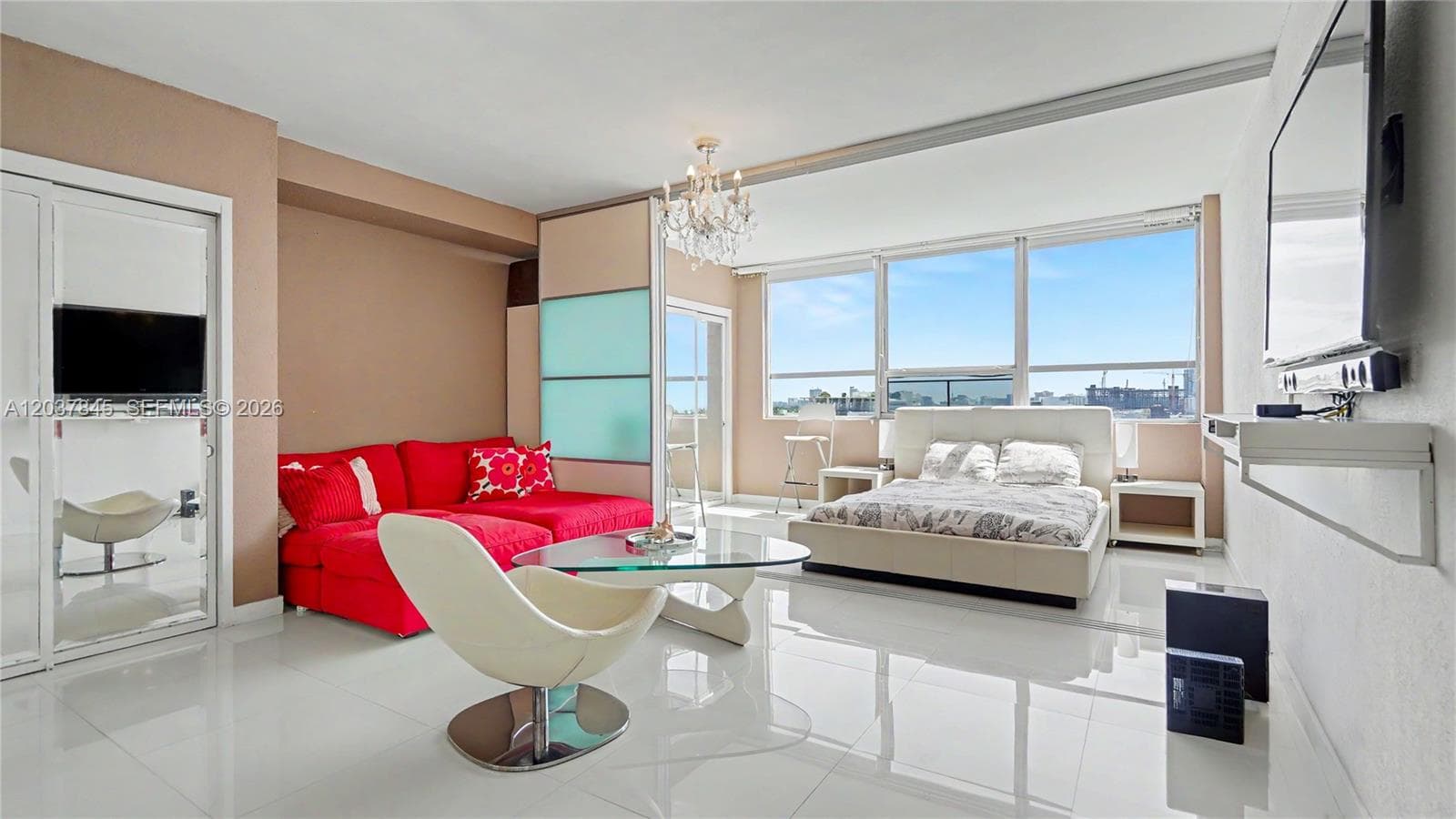 Condominium at 1500 Bay Rd # 1210S, Miami Beach FL 33139