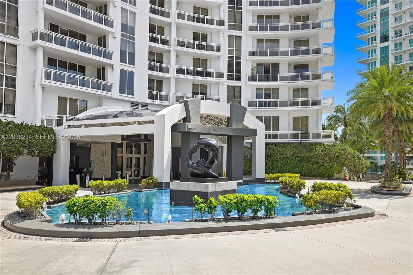 Condominium at 901 Brickell Key Blvd # 2408, Miami FL 33131