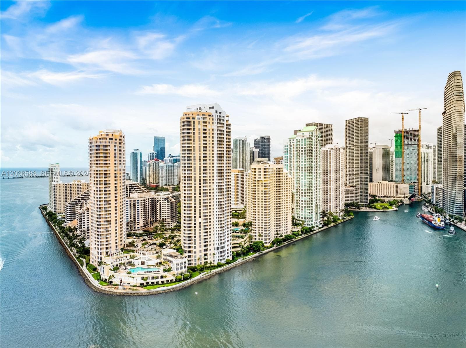 Condominium at 888 Brickell Key Dr # 1010, Miami FL 33131