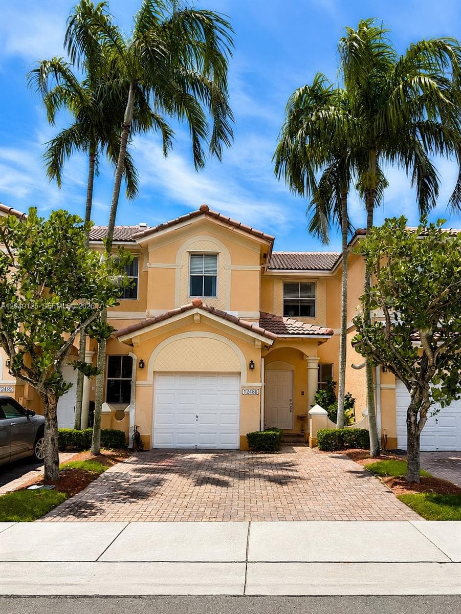 Townhouse at 12488 SW 122nd St, Miami FL 33186