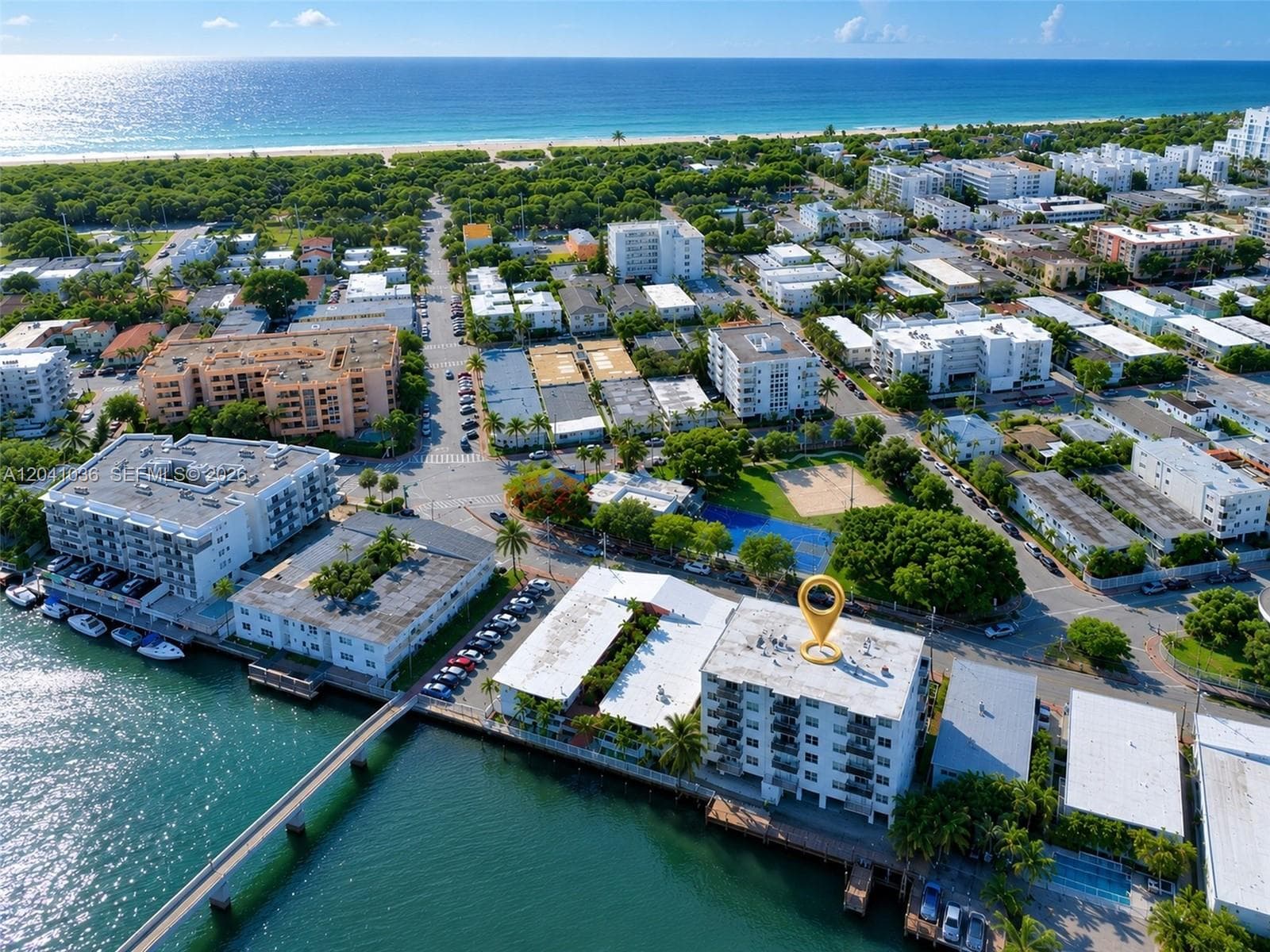 Condominium at 8024 Tatum Waterway Dr # 2B, Miami Beach FL 33141