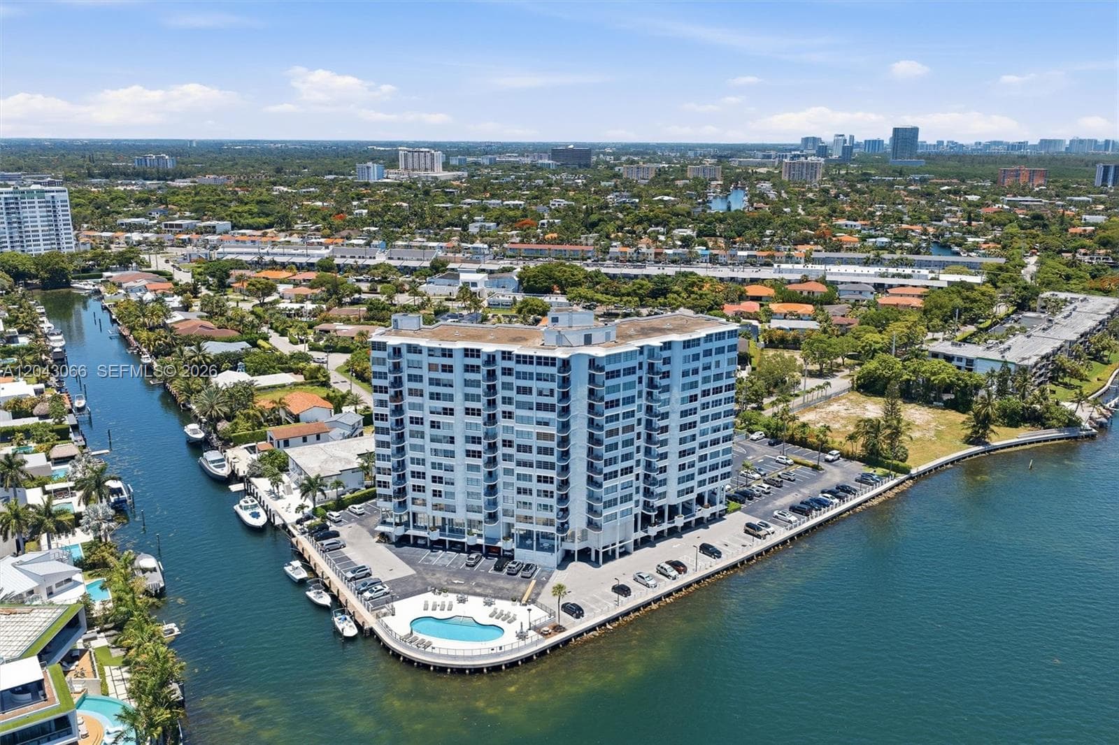 Condominium at 11930 N Bayshore Dr # 609, North Miami FL 33181