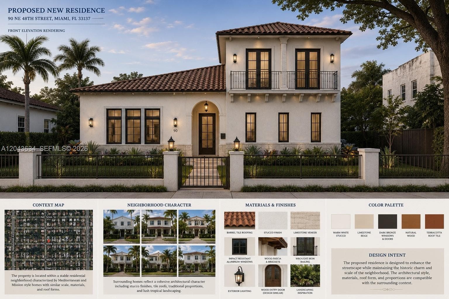 Single Family Residence at 90 NE 48th St, Miami FL 33137