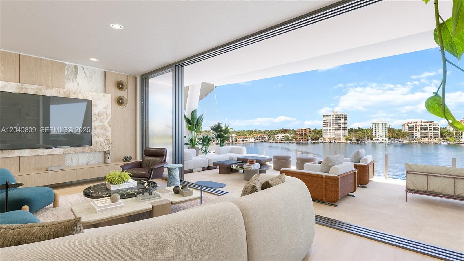 Condominium at 5 Grove Isle # L405, Miami FL 33133