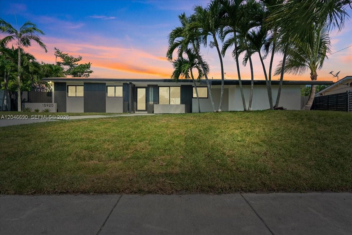 Single Family Residence at 15920 SW 105th Ave, Miami FL 33157