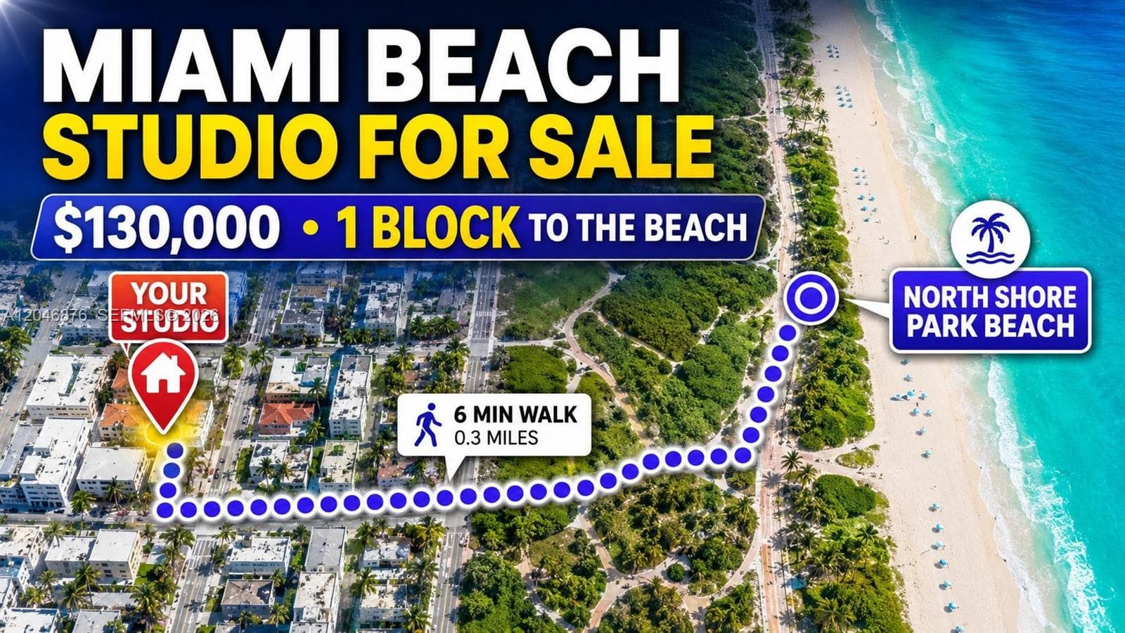 Condominium at 8132 Harding Ave # 6, Miami Beach FL 33141