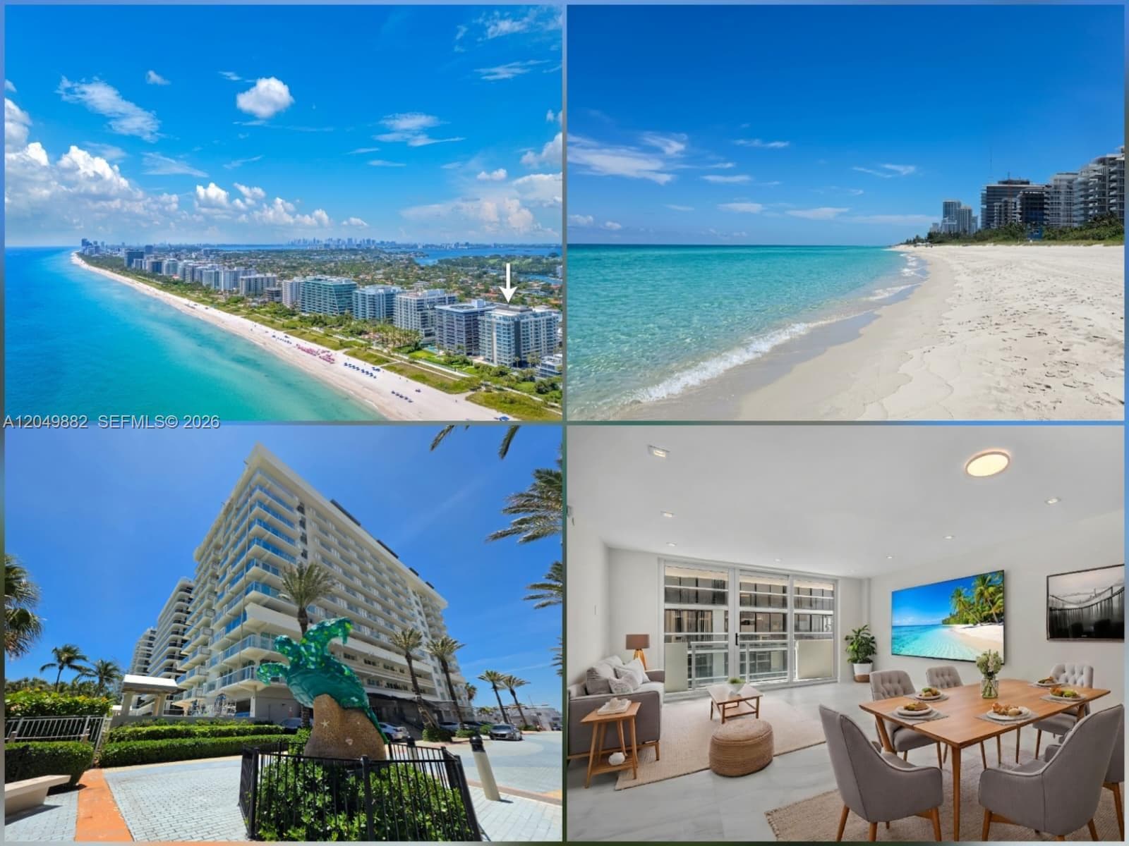 Condominium at 9499 Collins Ave # 1009, Surfside FL 33154
