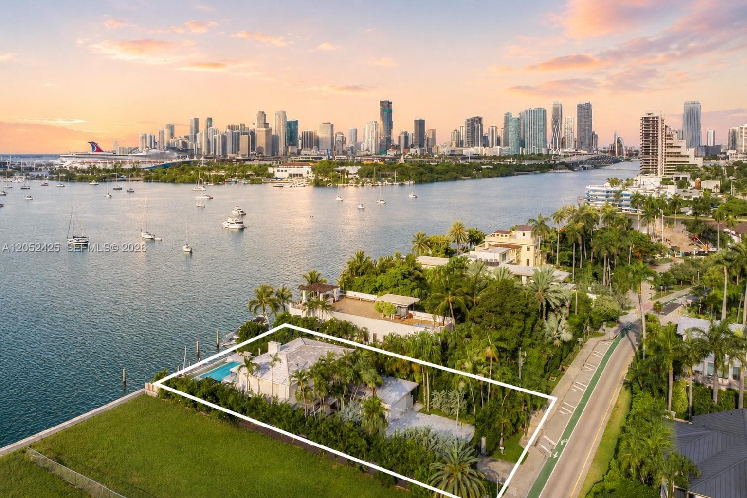 Single Family Residence at 1300 S Venetian Way, Miami FL 33139