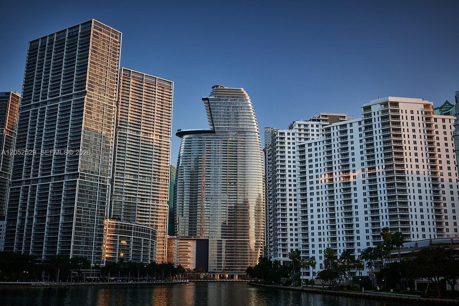 Condominium at 300 Biscayne Boulevard Way # 1705W, Miami FL 33131