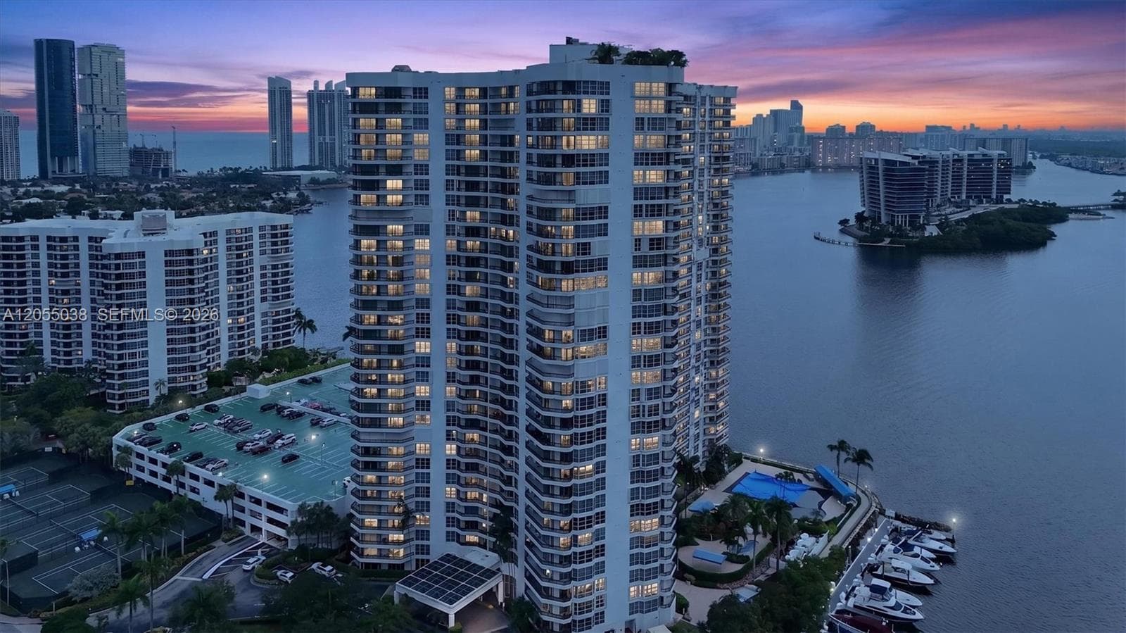 Condominium at 3530 Mystic Pointe Dr # 1606, Aventura FL 33180