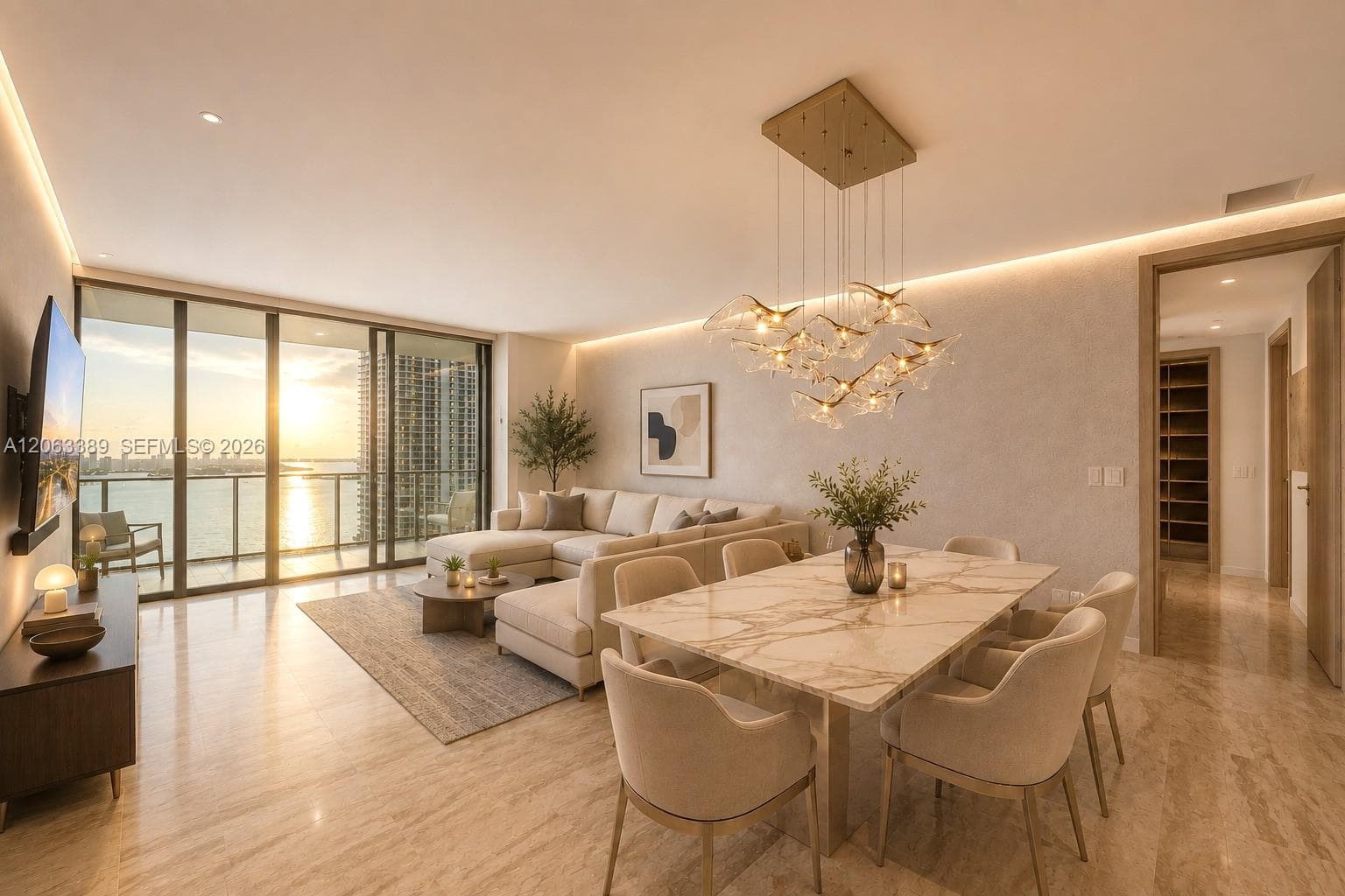 Condominium at 1000 Brickell Plz, Miami FL 33131