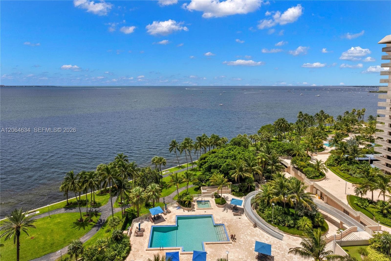 Condominium at 3 Grove Isle Dr # C1402, Miami FL 33133