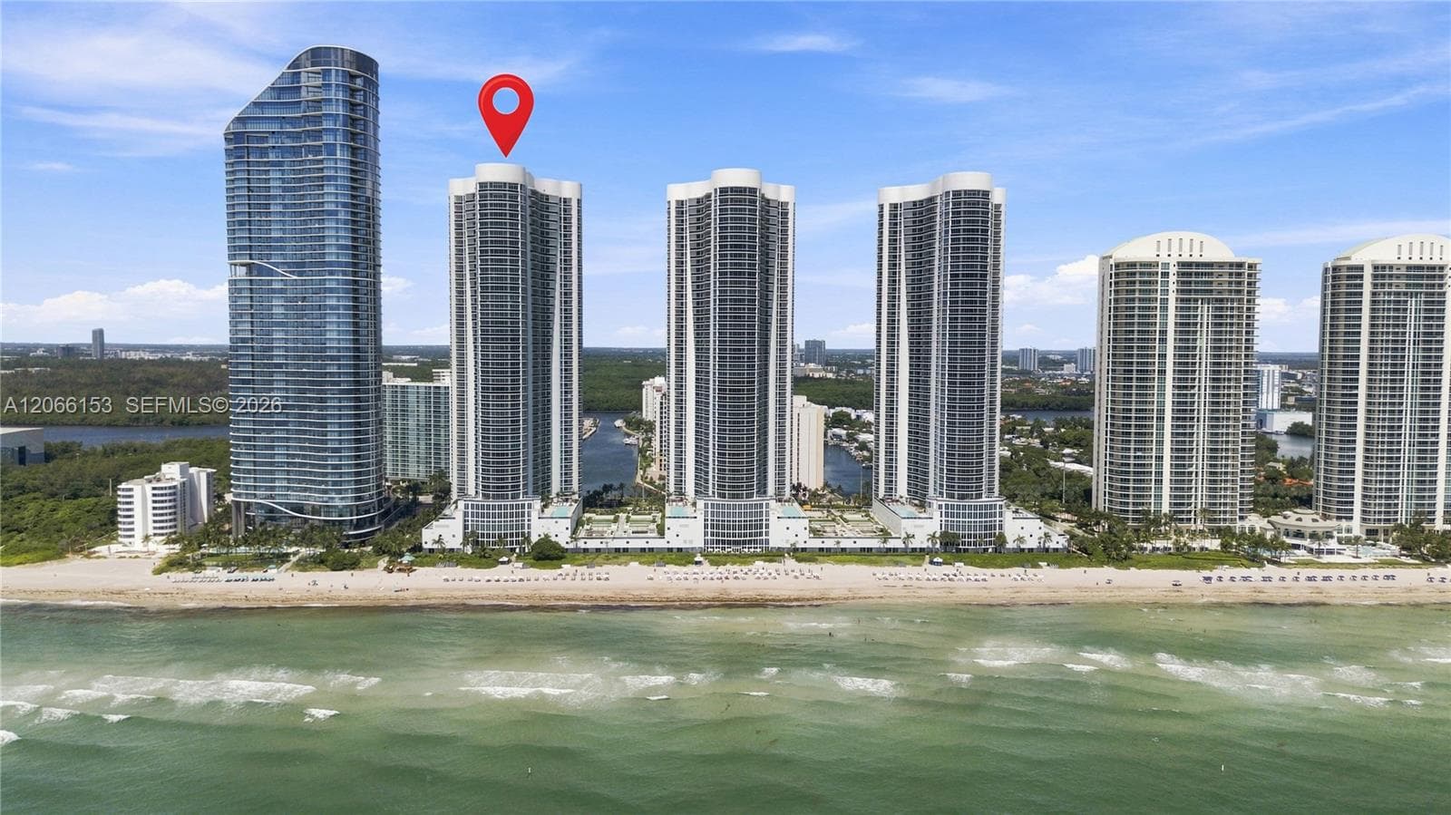 Condominium at 15811 Collins Ave # 2802, Sunny Isles Beach FL 33160