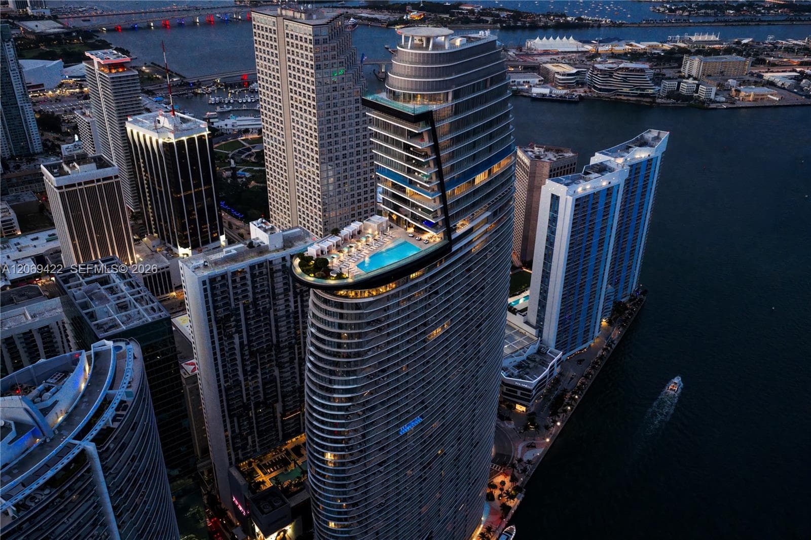 Condominium at 300 Biscayne Boulevard Way # 3108, Miami FL 33131
