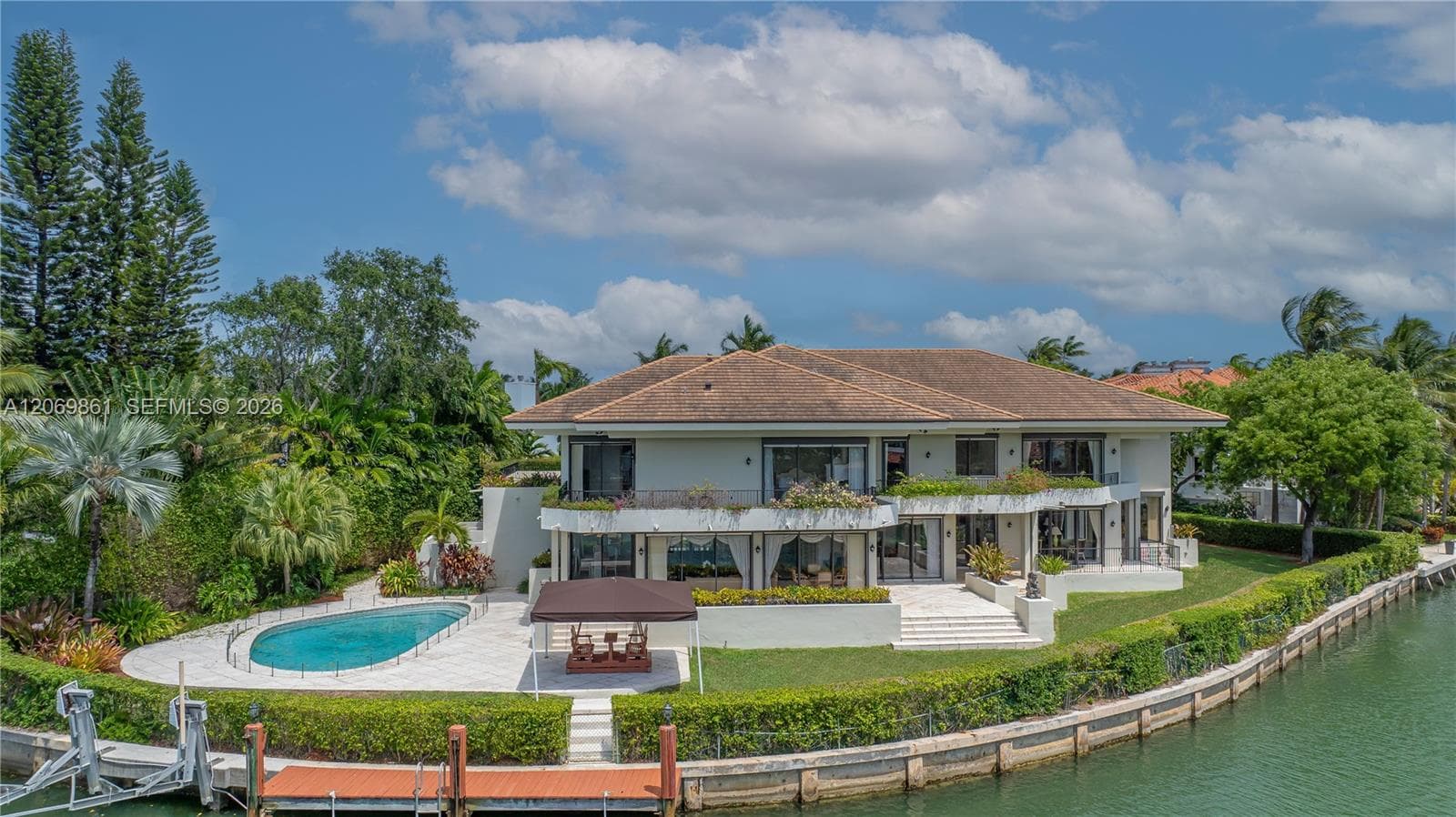 Single Family Residence at 241 Cape Florida Dr, Key Biscayne FL 33149