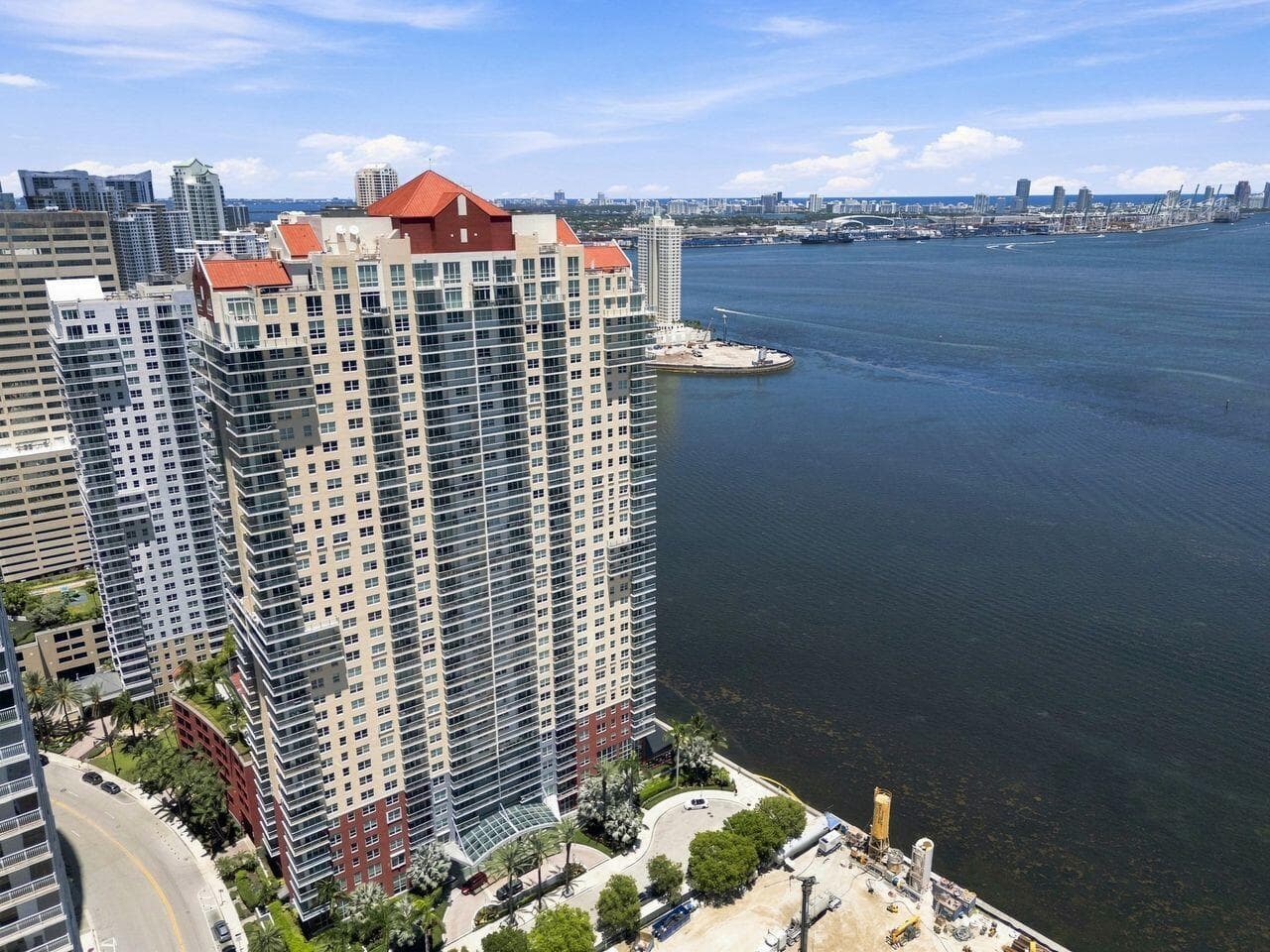 Condominium at 1155 BRICKELL BAY Drive # 2802, Miami FL 33131