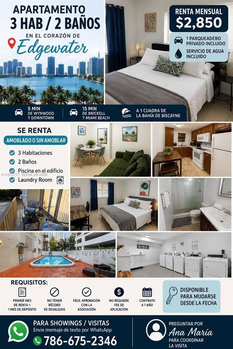 Condominium at 500 NE 26th St # 2C, Miami FL 33137