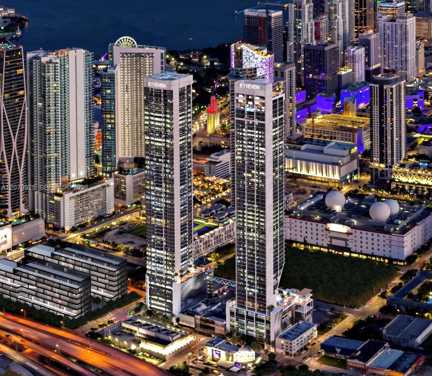 Condominium at 20 NE 11 street # 3605, Miami FL 33132