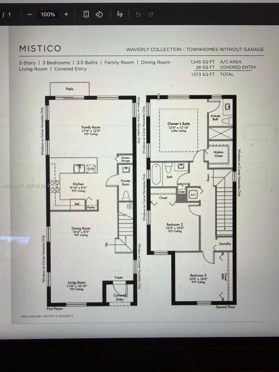 Townhouse at 10025 SW 228th Ter # 10025, Miami FL 33190