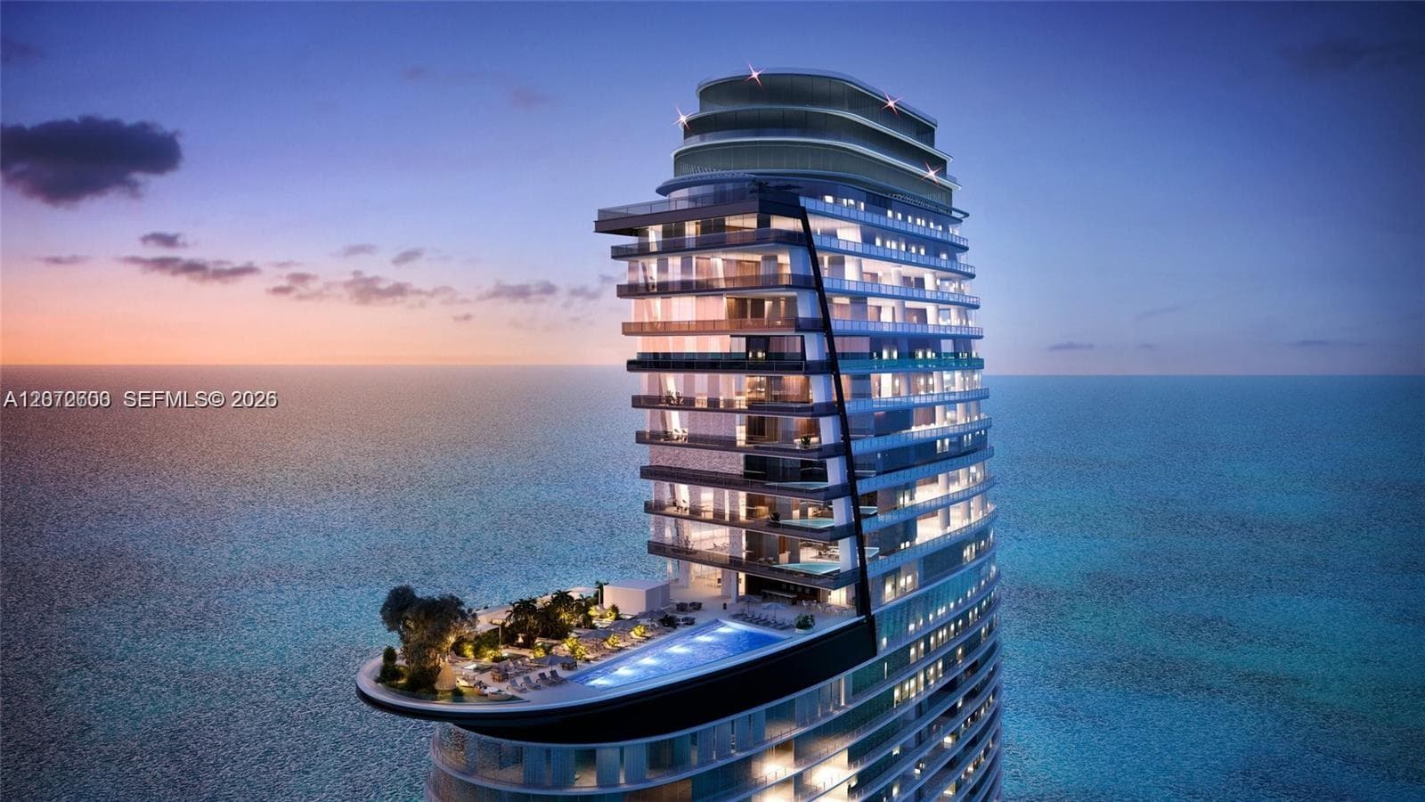 Condominium at 300 Biscayne Boulevard Way # 1805W, Miami FL 33131